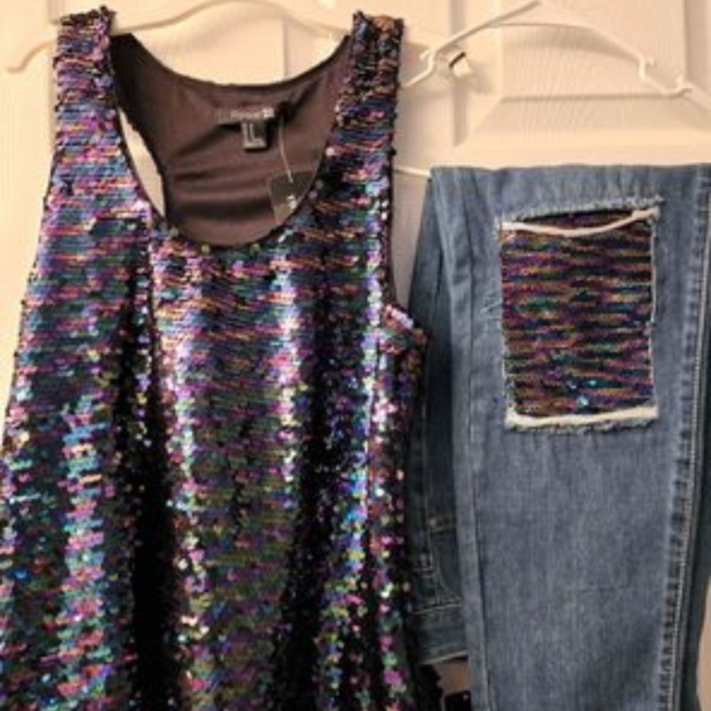 Sequin Top only